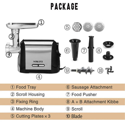 3200W Electric Meat Grinder