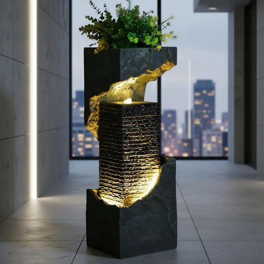 35.4 Modern Outdoor Water Fountain