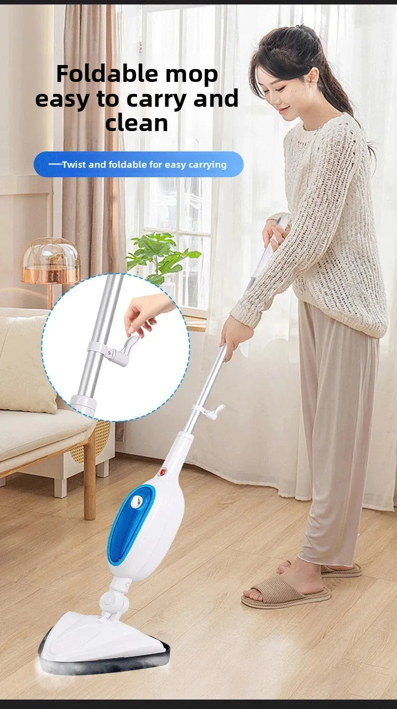 High temperature steam mop multi-function