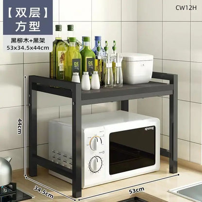 Microwave Storage Rack Kitchen