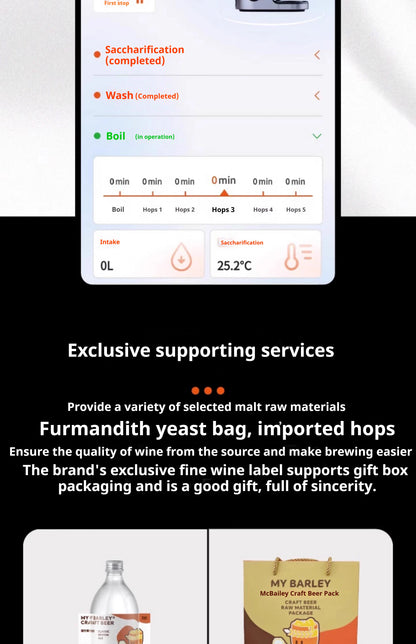 Smart Automatic Beer Brewing System