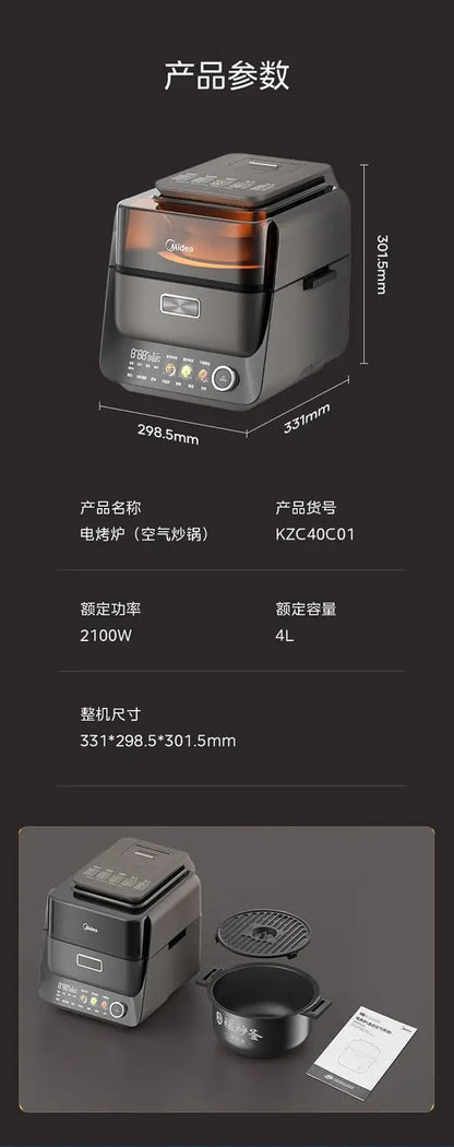 Dual Heat Source Air Fryer Chef