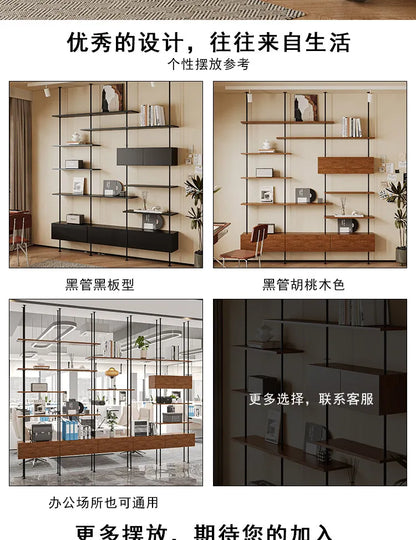 Italian Minimalist Bookshelf Modern