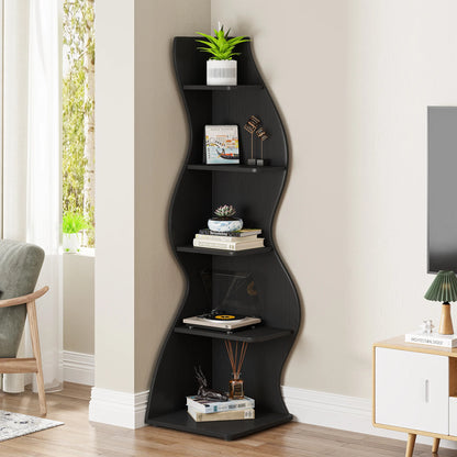 Tribesigns Corner Shelf, Modern 5-Tier