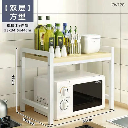 Microwave Storage Rack Kitchen