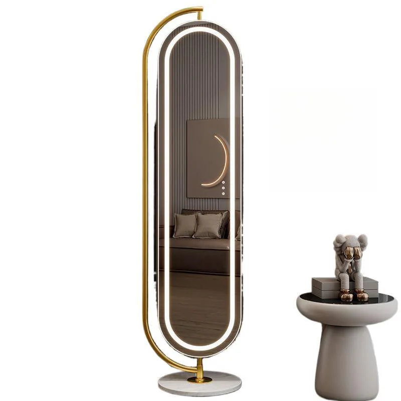 LED mirror full-body rotating full-length