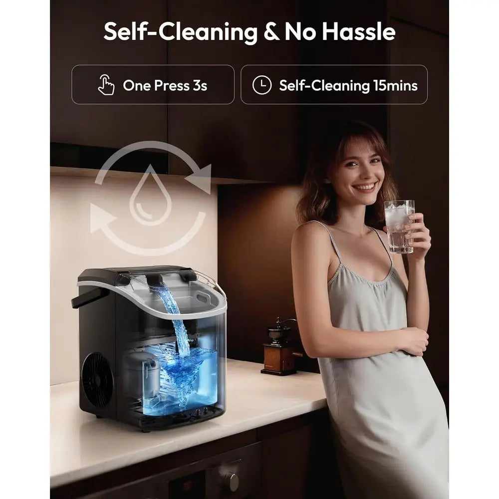 Countertop Ice Maker with Handle