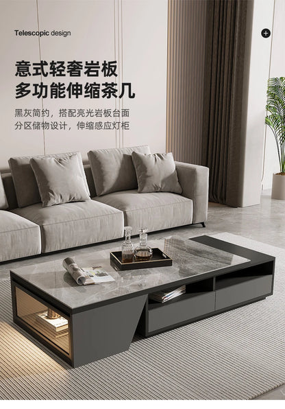 Marble Glass Coffee Tables Modern