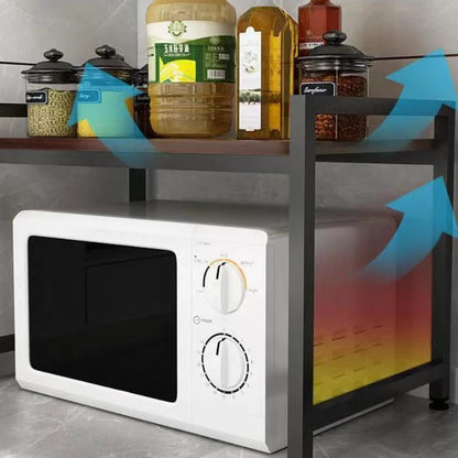 Microwave Storage Rack Kitchen
