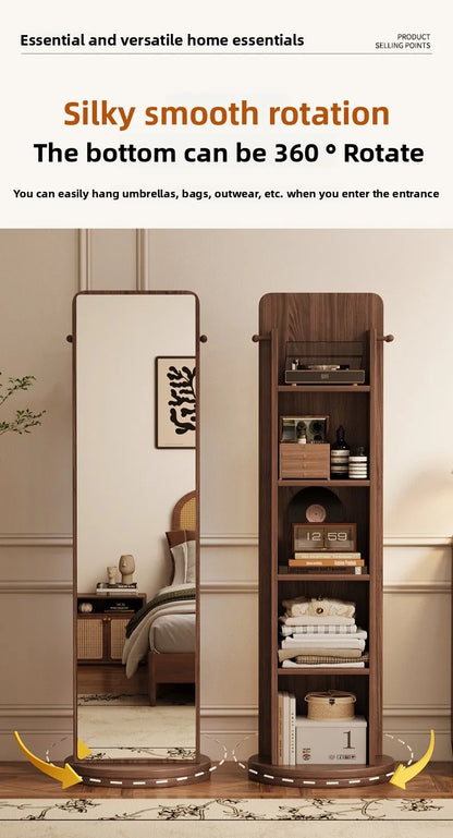 360° Rotating Full Length Floor Mirror