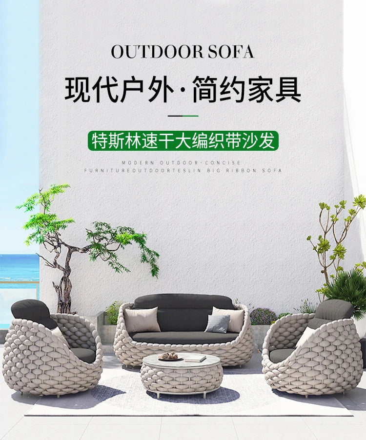 Upholstery Luxury Garden Furniture Sets