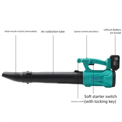 DYTK Garden Cordless Electric Air Blower