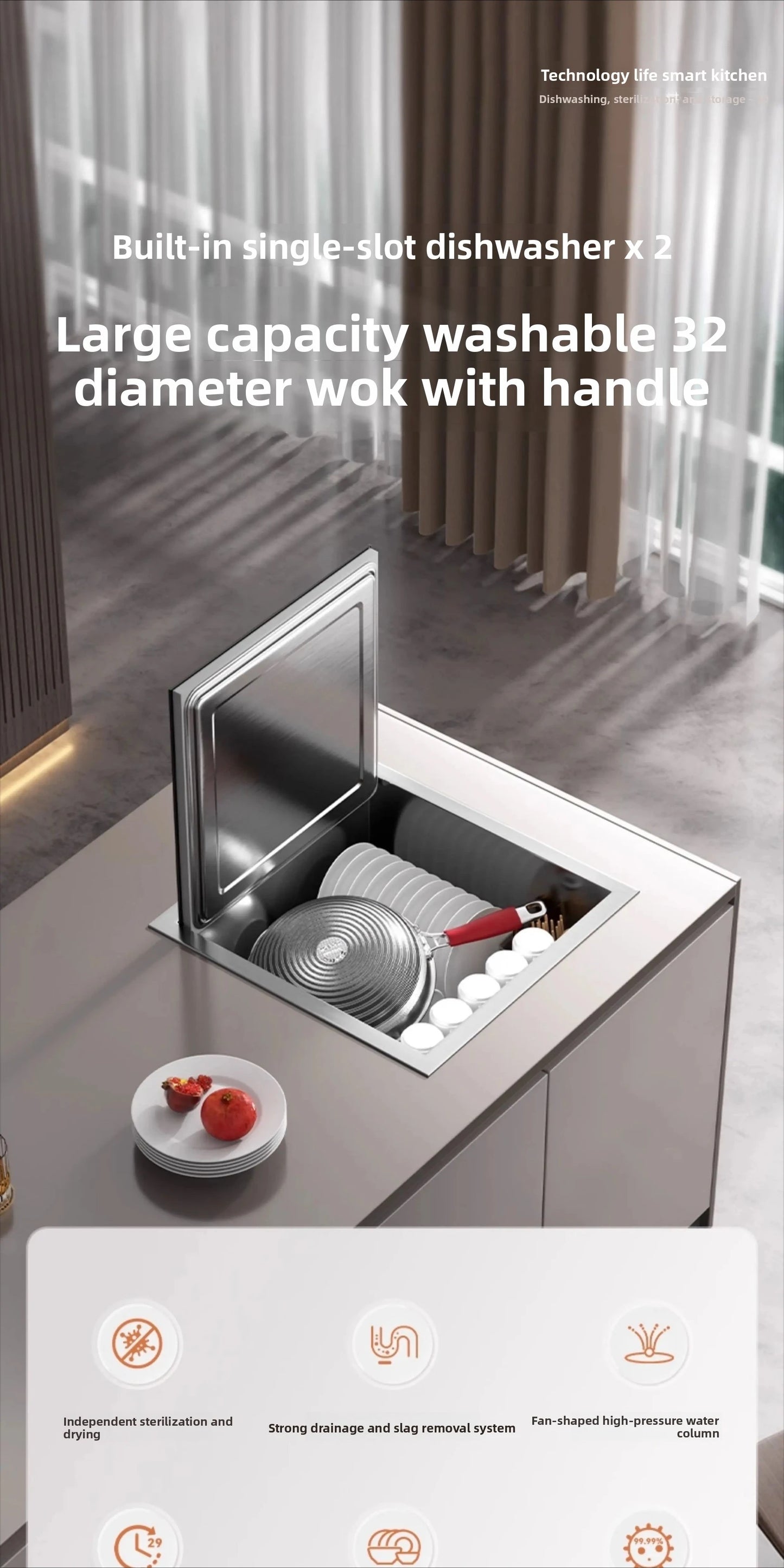 Electric Stainless Steel Countertop