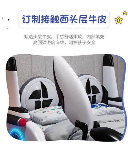 Doors can be opened children car bed
