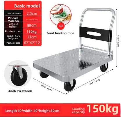 Heavy Duty Foldable Garden Cart
