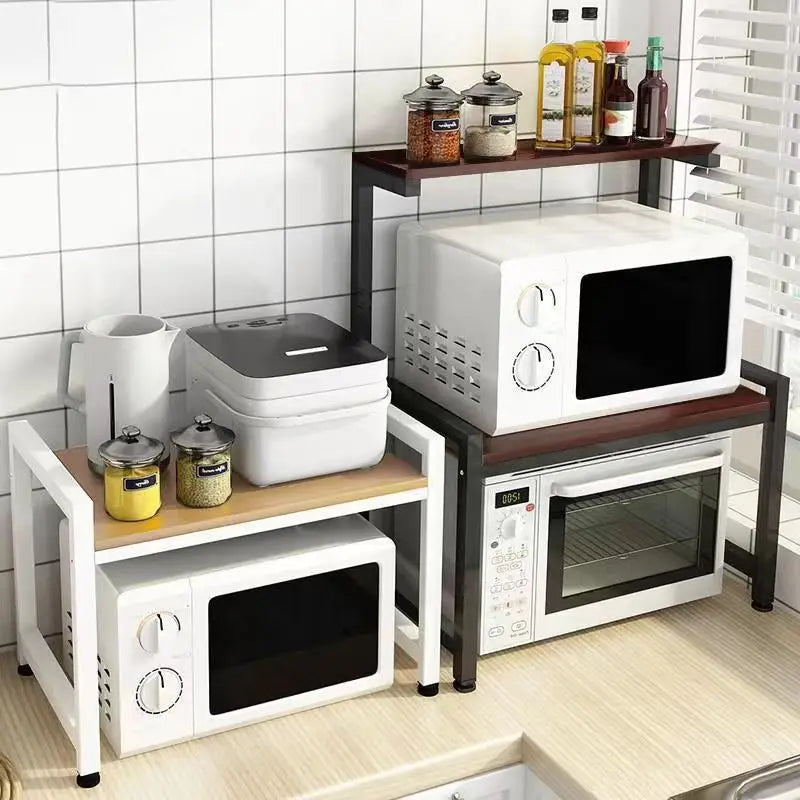Microwave Storage Rack Kitchen