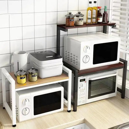 Microwave Storage Rack Kitchen