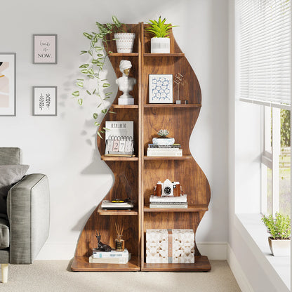 Tribesigns Corner Shelf, Modern 5-Tier