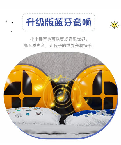 Doors can be opened children car bed