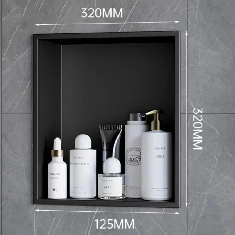 Stainless Steel Niche Bathroom Shelf
