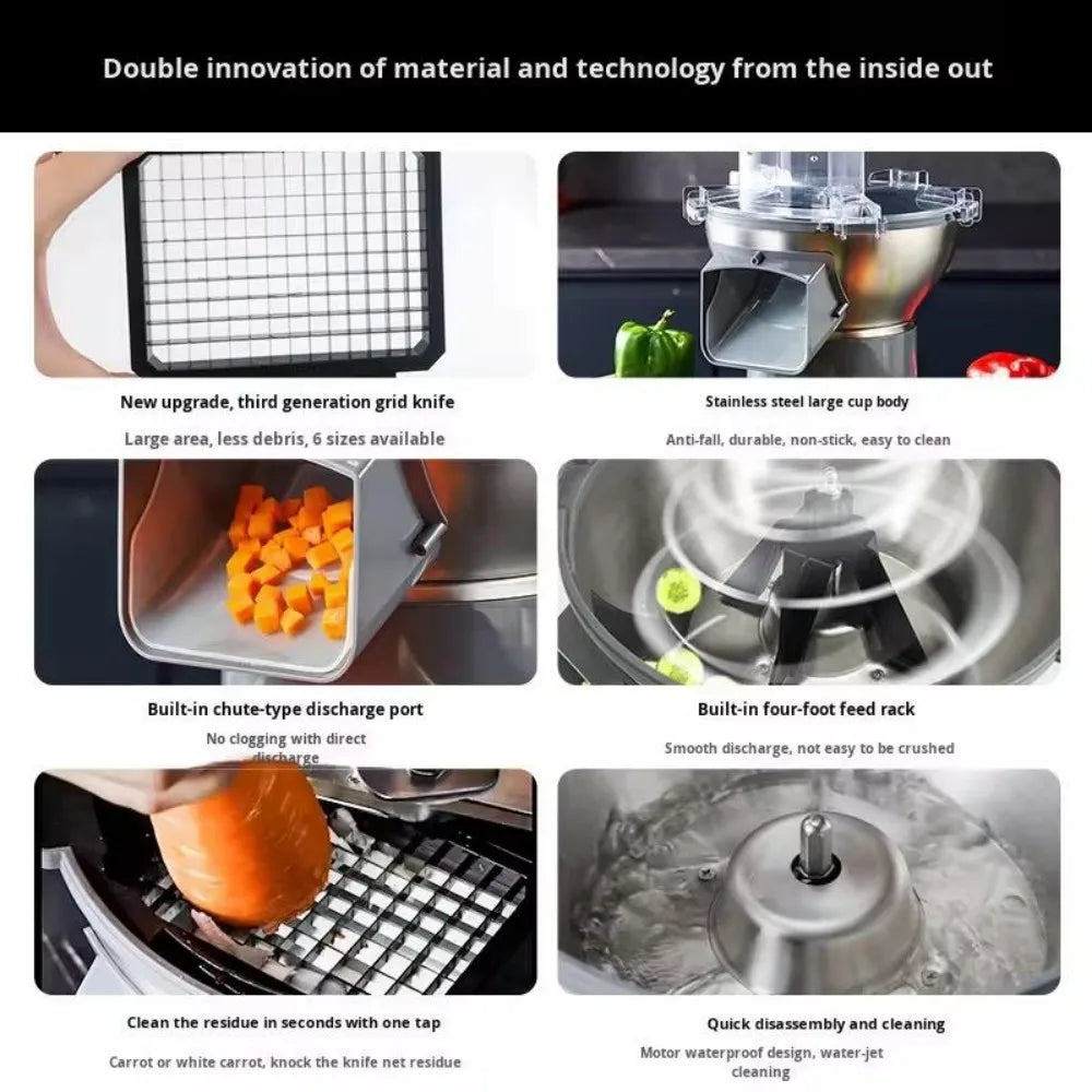 Commercial Mini Multifunctional Slicer