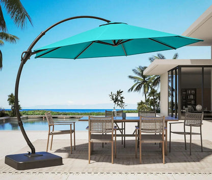 Outdoor Patio Umbrella with Base Included