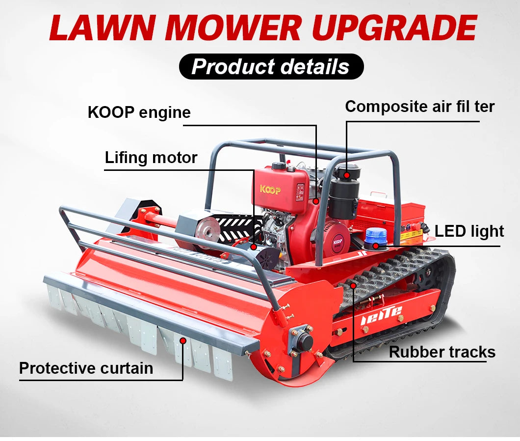 Mini Automatic Small Remote Control Lawn Mower