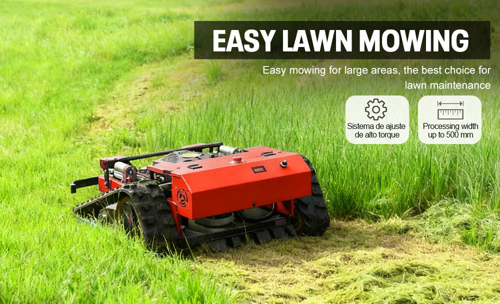 Remote Control Lawn Mower with 500mm