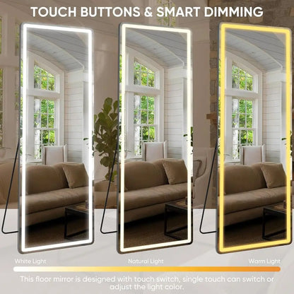 71x28 LED Illuminated Full-Length Mirror