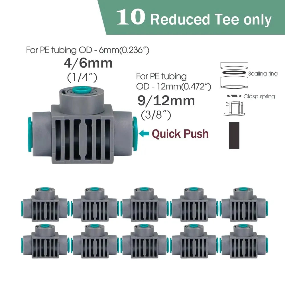 3/8" 2-in-1 Garden Irrigation