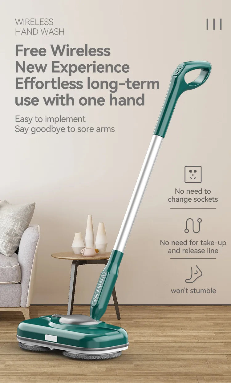 Fully automatic electric mop