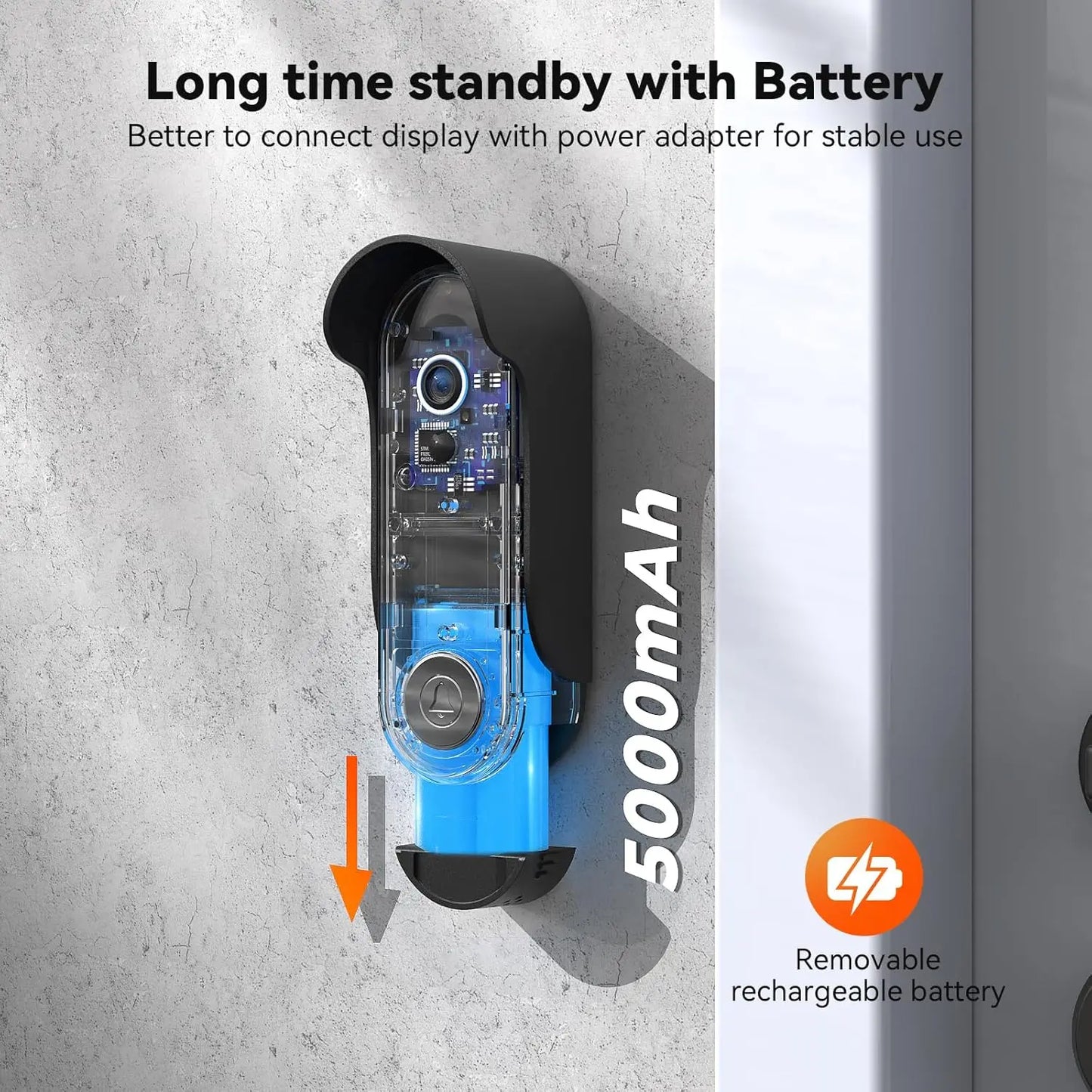 Wireless Video Doorbell with 1080P Camera