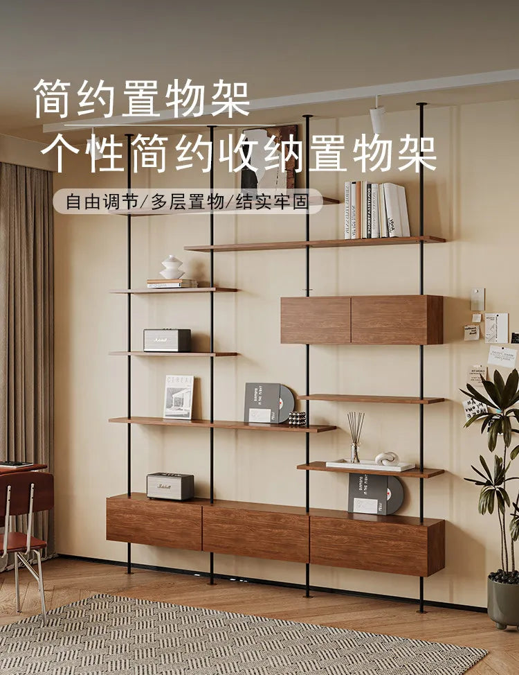 Italian Minimalist Bookshelf Modern