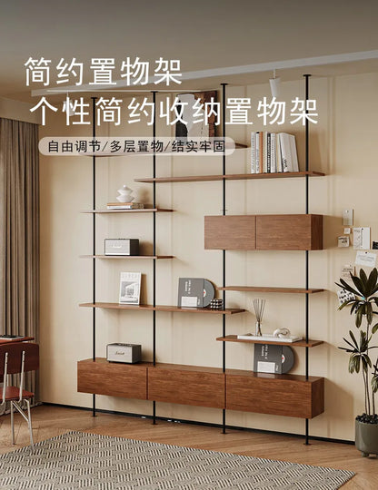 Italian Minimalist Bookshelf Modern