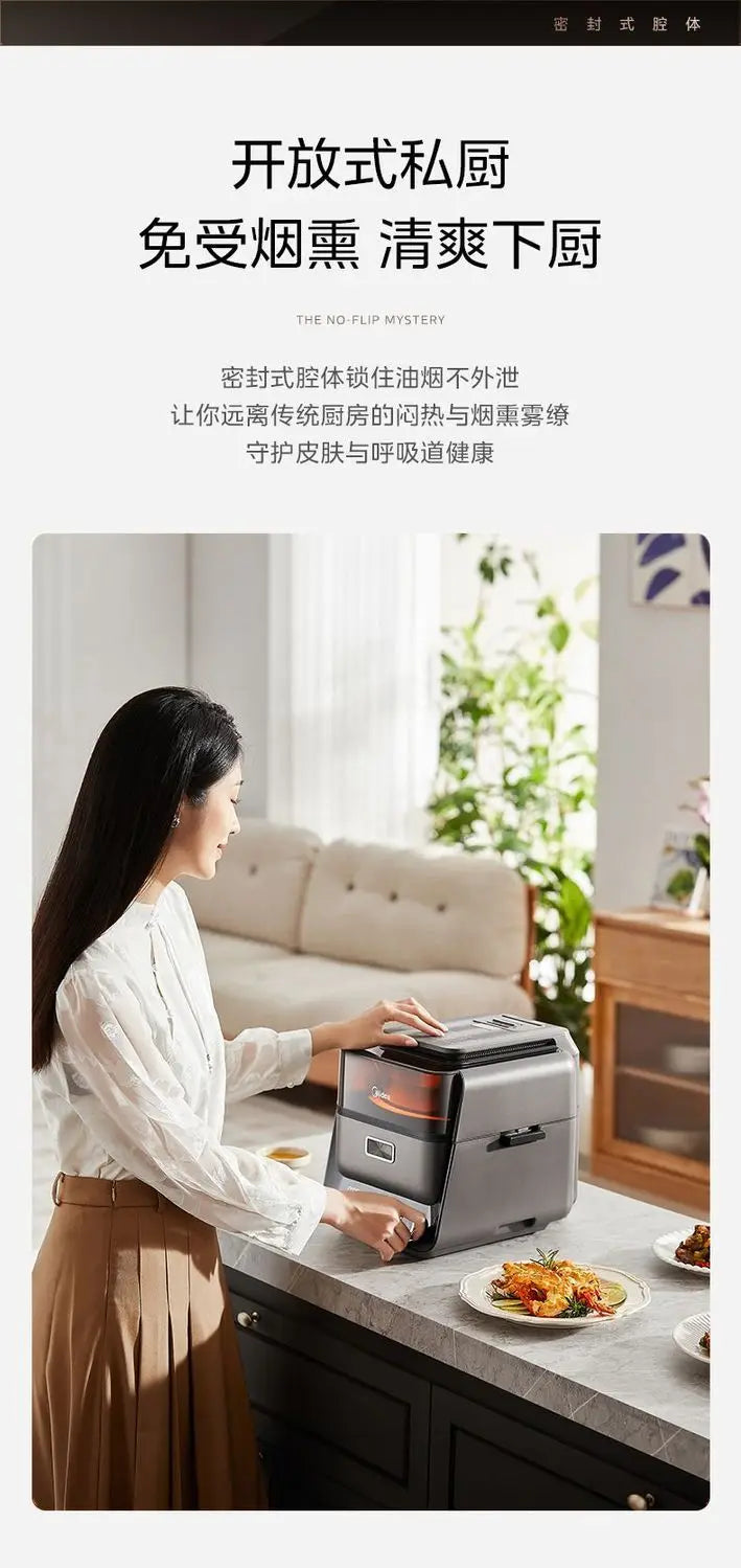 Dual Heat Source Air Fryer Chef