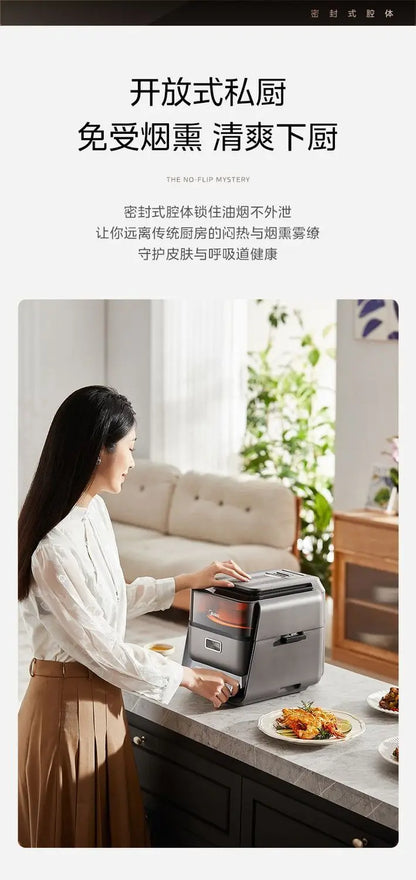 Dual Heat Source Air Fryer Chef