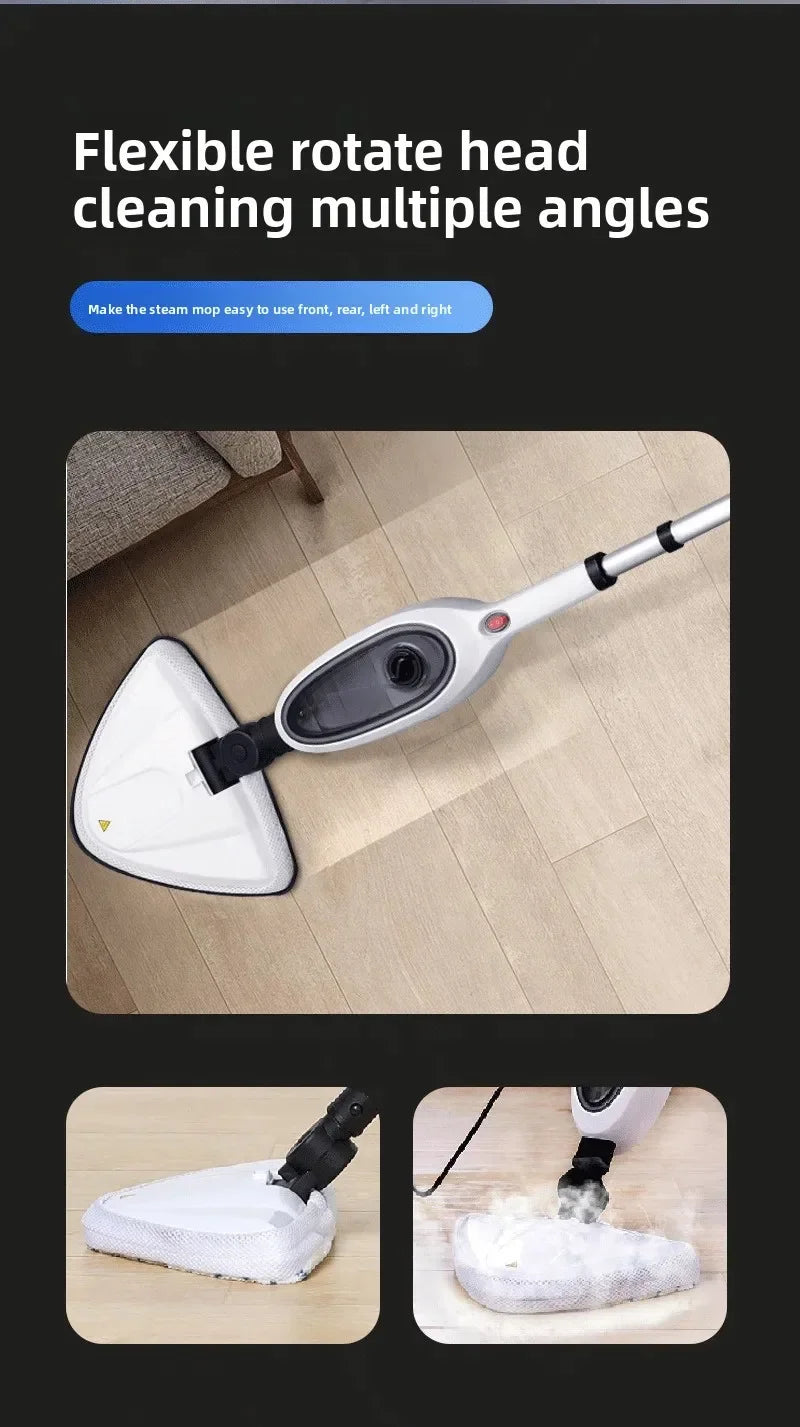 High temperature steam mop multi-function