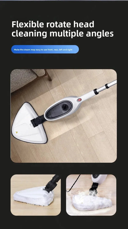 High temperature steam mop multi-function