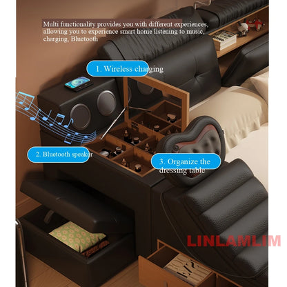 Luxury Tech Smart Multifunctional Bed