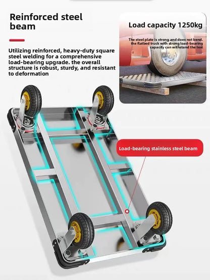 Heavy Duty Foldable Garden Cart