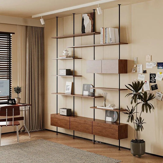 Italian Minimalist Bookshelf Modern