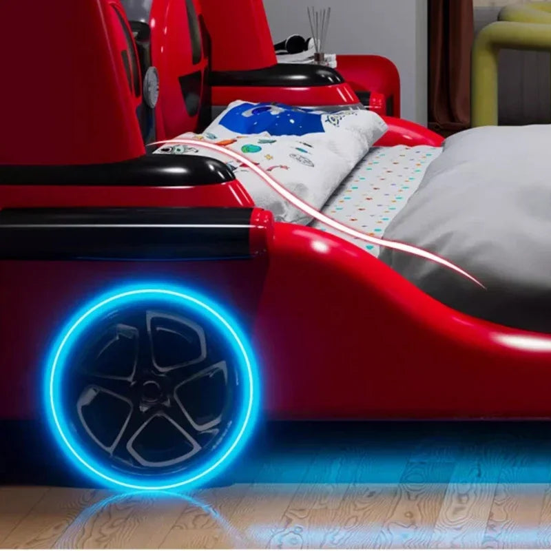 Doors can be opened children car bed