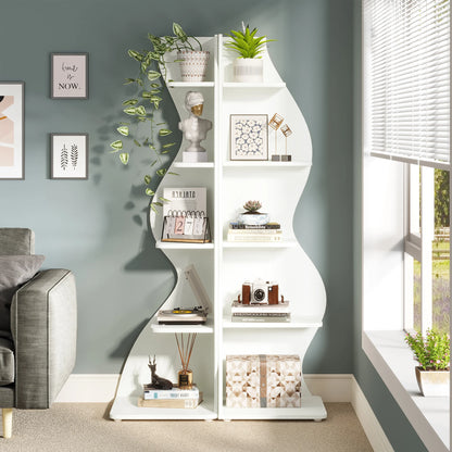 Tribesigns Corner Shelf, Modern 5-Tier