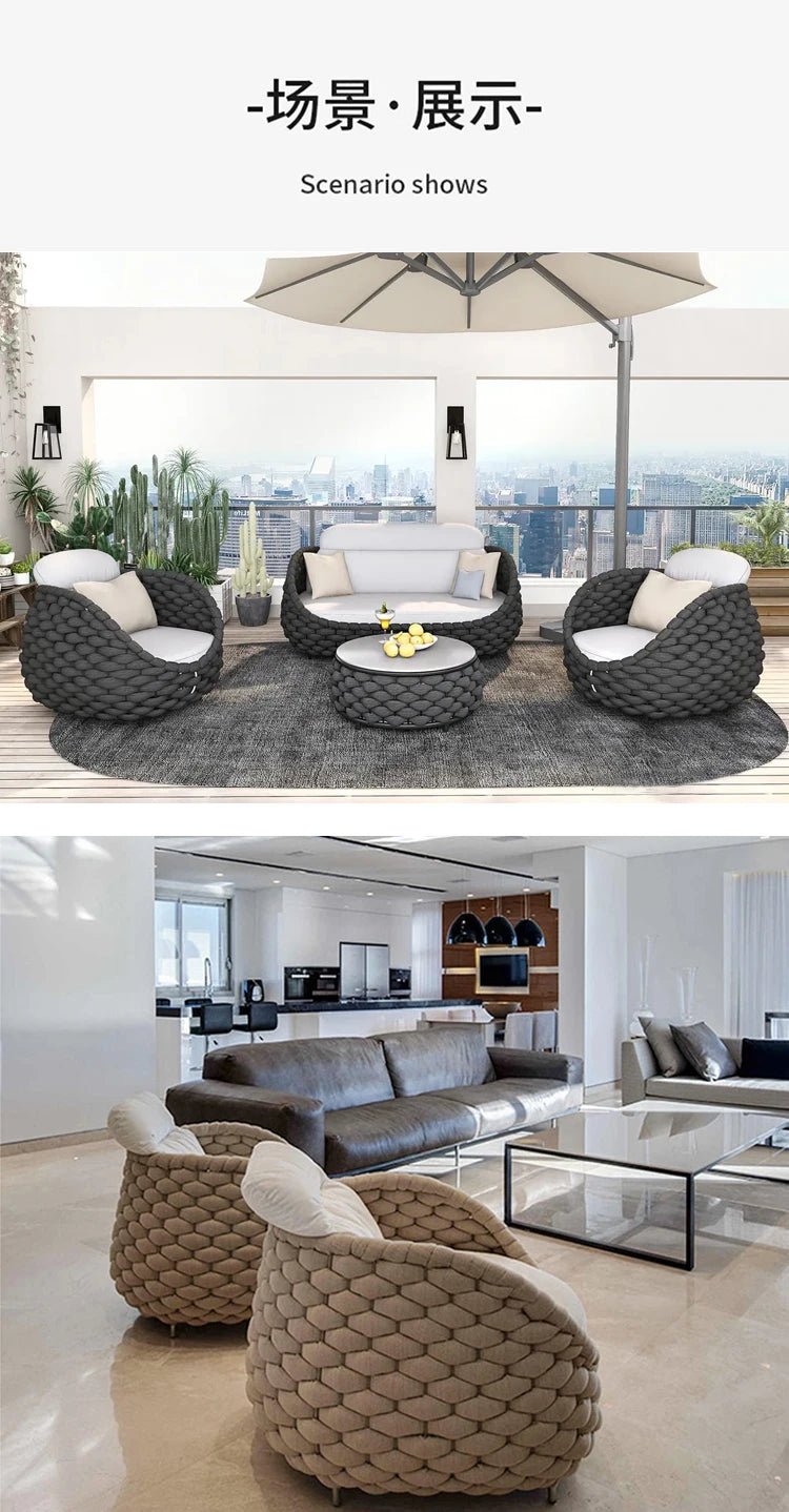 Upholstery Luxury Garden Furniture Sets
