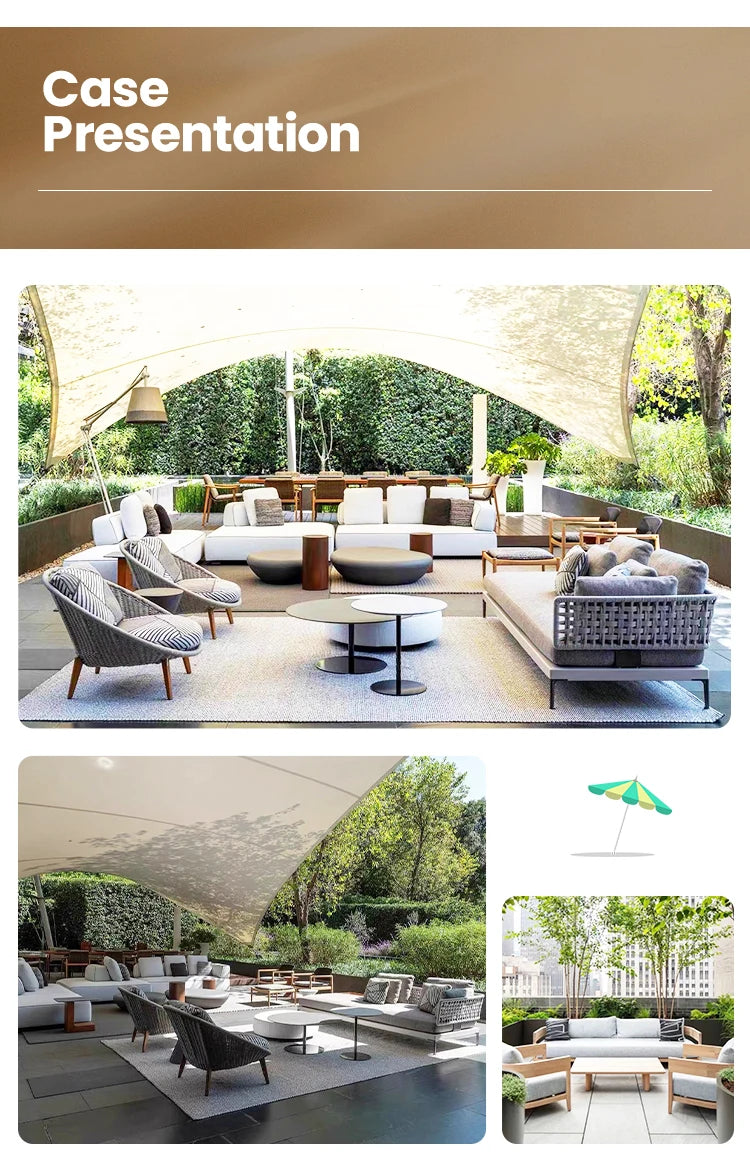 Foshan Furniture High Quality Solid Teak Outdoor