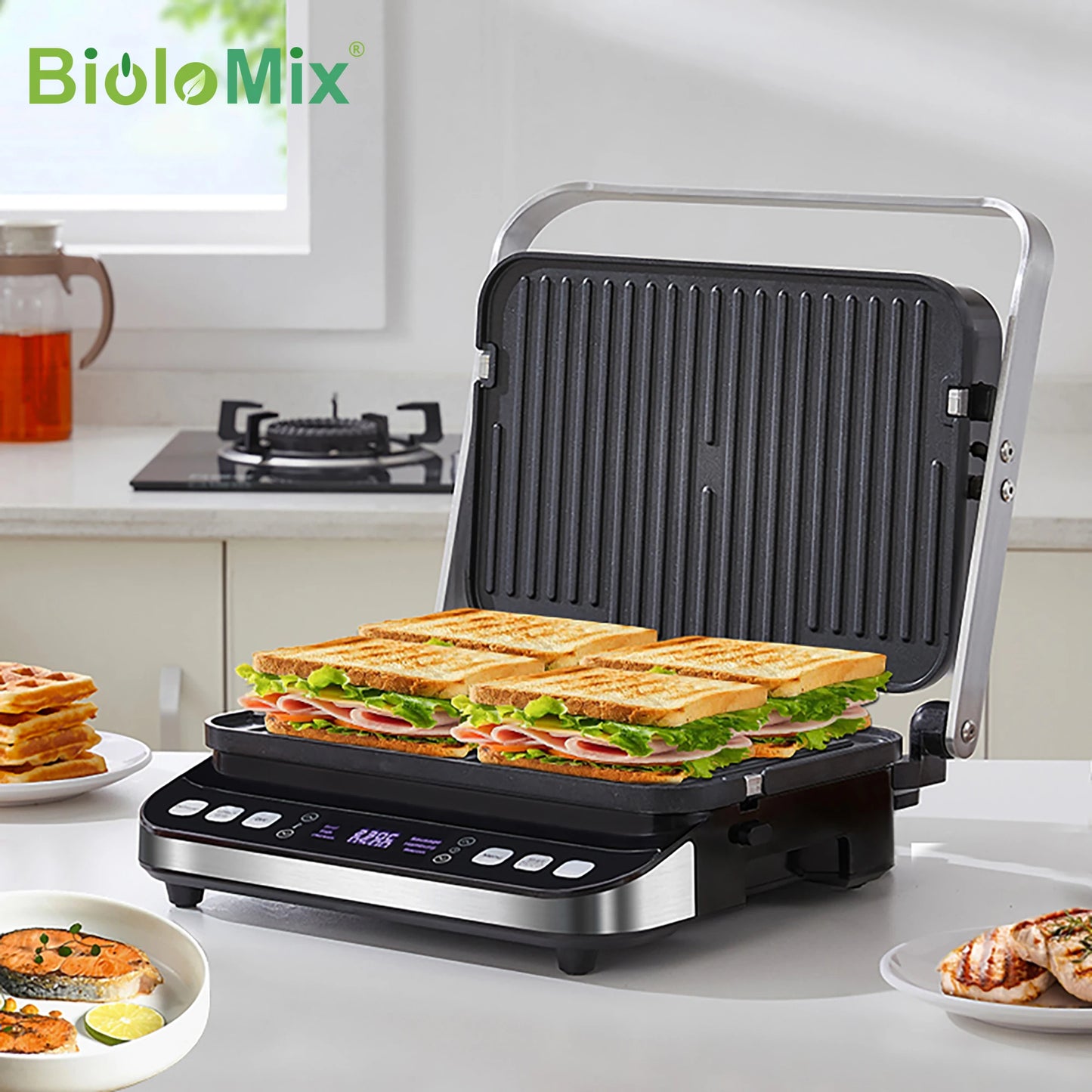 BioloMix 2000W 6-in-1 Electric Grills