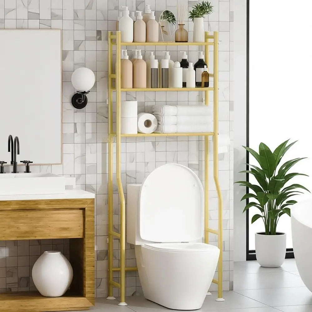 3-Tier Metal Over-the-Toilet Storage