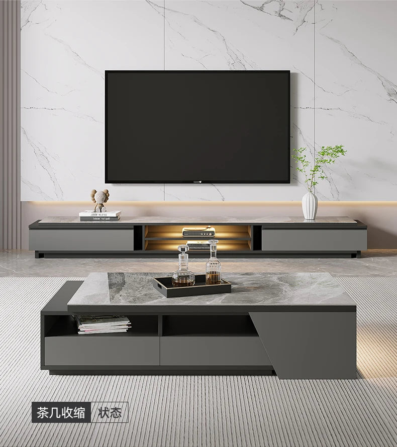 Marble Glass Coffee Tables Modern