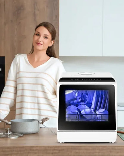 Mini portable dishwasher countertop