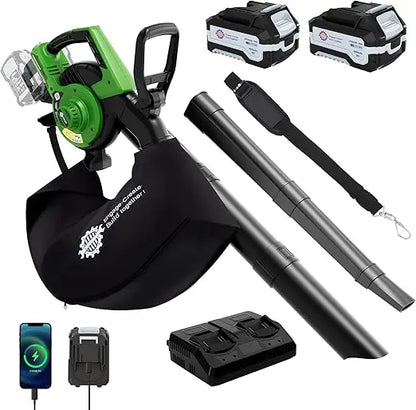 Cordless Leaf Blower Vacuum Mulcher